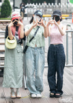 [포토] 비비지 엄지-신비-은하, '화장 안해서' 공손인사 귀여워~