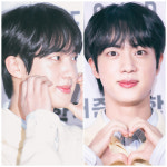 [움짤] BTS 진, 월드와이드 석진 하트