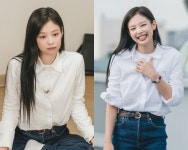 제니, ‘써니’ 민효린 스타일 변신…청순한 매력 발산 (아파트404)