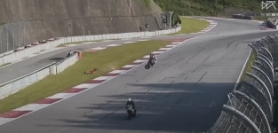 덱스, 오토바이 전복 사고 당했다…당시 영상 공개 [소셜in]