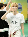 [포토] 엔시티 위시 시온, 빛나는 볼하트 (아육대 B하인드)