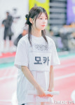 [움짤] 모카, 골드를 향해 큐티주문 (아육대 B하인드)