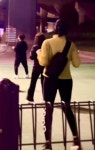 김혜수 한강 공원에서 아주머니들과 에어로빅하는 일상 [소셜in]