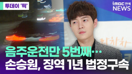 '5번째 음주운전' 손승원, 1심서 징역 1년 법정구속 [투데이픽]