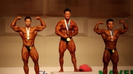 [ 몬스터짐 ] 2012 전국체전 보디빌딩 -80kg 시합 중계영상