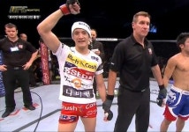 [UFN34] 강경호, 시미츠 슌이치에 3R  암트라이앵글 초크, UFC 첫 승!