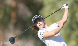 [포토] 6 오버파로 1라운드 마감한 김지현. 이대로 라면 컷 탈락