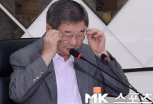 [mk포토] 구본능 총재, `치킨게임 막아볼까?`