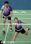 [mk포토] 혼합복식 김소영, `푸시공격이야`