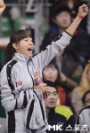 [mk포토] 한송이, `(이)소영이한테 소고기 사달라고 해야지`