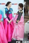 [mk포토] 신아영, `세희야 나 한복입은 모습 예쁘지?`