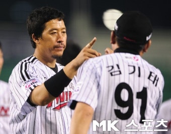 [mk포토] 이병규 `감독님, 가을야구 문제없어요`