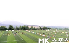 [mk포토] `2013 레알마드리드 축구캠프`가 열리고 있는 동원리더스아카데미
