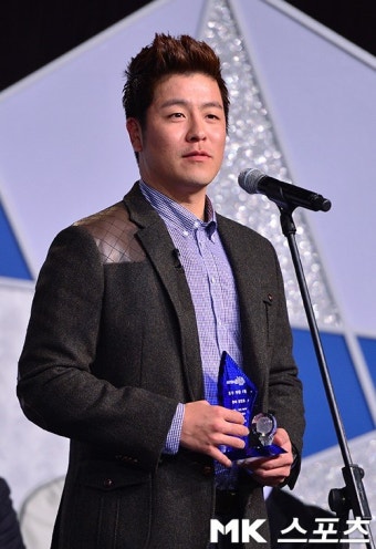 강민호, `75억의 비결은 수비죠` [mk포토]