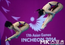 `세계최강 다이빙 실력을 뽐내는 중국팀` [MK포토]