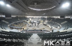 장충체육관 `웅장한 실내` [MK포토]
