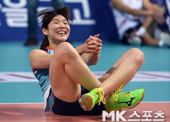 이소영 `서브퀸, 문정원에게 양보할게요` [MK포토]