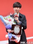 사격 김청용 `신인상 수상 너무 좋아요!` [MK포토]