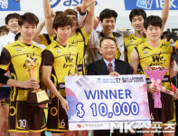 OK저축은행 `한일 V-리그 최강자 등극` [MK포토]