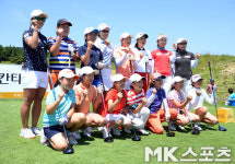김현수MFS골프 | 김혜윤-김보경-김혜림-김현수, `골프 꿈나무들과 함께!` [MK포토]