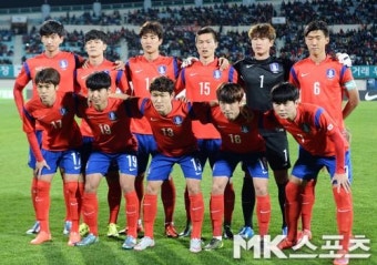 `결의에 찬 축구 올림픽대표팀` [MK포토]