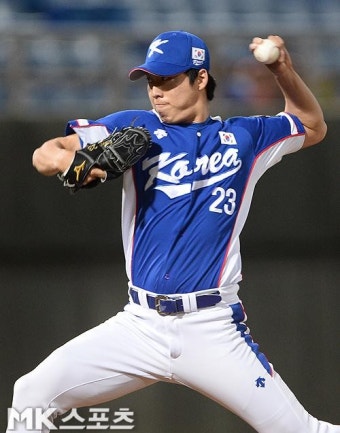 차우찬 `멕시코 도깨비 방망이 내가 막는다` [MK포토]