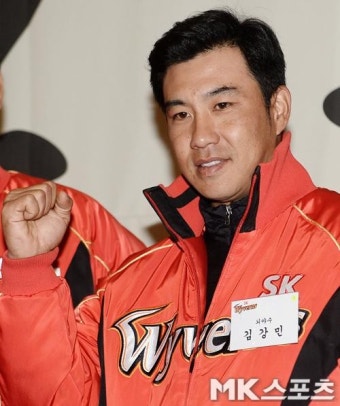 김강민 `주장의 카리스마` [MK포토]