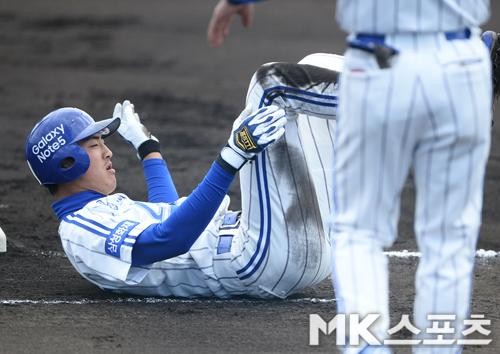 삼성 구자욱, 일본서 응급 치료…19일 이후 출장 희망