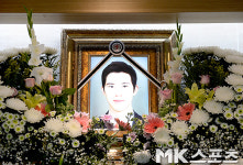 오세종 사망 `영정 사진은 웃고 있는데..` [MK포토]