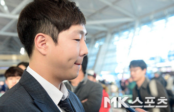 박건우 `이 악물고 훈련할 거예요` [MK포토]