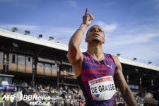 ‘포스트 볼트’ 데 그라세, 100m 9초69 만에 주파