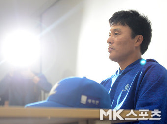 이승엽 은퇴 기자회견 `빛났던 야구 인생` [MK포토]
