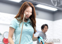 신수지 `저랑 당구 한게임 어때요` [MK포토]