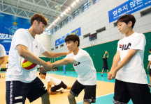 대한항공, 인천 불로중 초청 일일 배구교실 개최