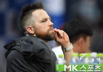 해커 `팀 대패에 아쉬움 가득` [MK포토]