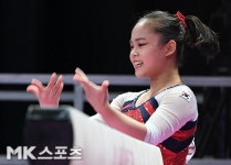‘기계체조 미래’ 여서정, 세계선수권 도마 결선 5위