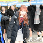 김채원 `후배들의 기를 받아 수험장으로` [MK포토]