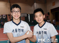 면목초 배구부 이정준-이광 `전국배구대회 두차례 우승 이끈 주역` [MK포토]