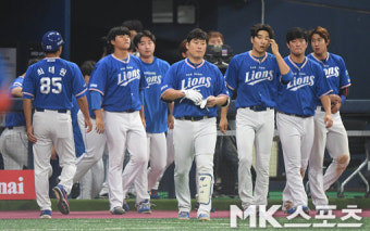 삼성 `안타까운 5연패` [MK포토]