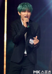 박우진, 1위에 기뻐 하트 댄스 [MK포토]