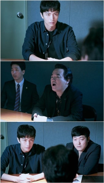 ‘모두의 거짓말’ 취조실에 마주 앉은 이민기vs이서한 “왜 거짓말 했어요?”