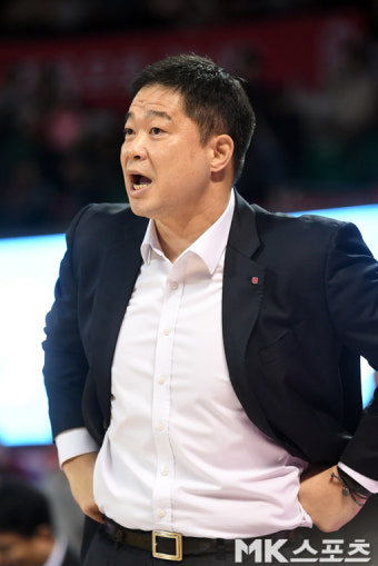 현주엽 감독 `SK 잡자` [MK포토]