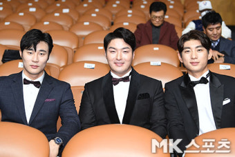 김하성-박병호-이정후 `골든글럽, 예감이 좋아요` [MK포토]