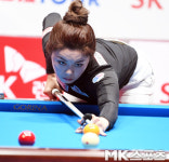 김가영 `짧게 돌려친다` [MK포토]