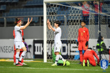 여자축구, 2020 도쿄올림픽 최종예선 미얀마전 7-0 대승