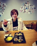 “한혜진도 왔다갔다”…한혜진, 김원효 맛집서 김밥 먹방 [똑똑SNS]