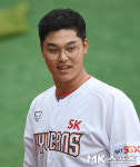 서상준 `만족스런 라이브 피칭` [MK포토]