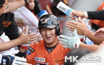 ‘18연패서 탈출’ 한화, 두산에 2연승 ‘나는 행복합니다’