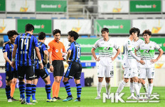 인천-전북 `1-1 무승부` [MK포토]