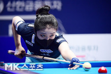 프로당구 김갑선 `날카로운 눈빛` [MK포토]